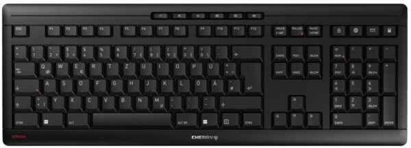 Cherry Stream (DE) Kabellose Tastatur schwarz