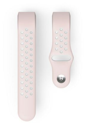 Hama Sportarmband für Fitbit Charge 3/4 grau/rosa