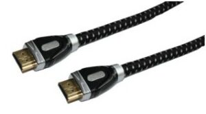 Hapena HDMI Typ A HIGH END Cotton 0