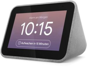 Lenovo Smart Clock Aktiver Multimedia-Lautsprecher weiß