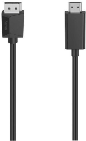 Hama DisplayPort>HDMI Kabel (1