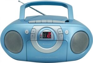 Soundmaster SCD5100BL Radio-Rekorder mit CD + Kassette blau