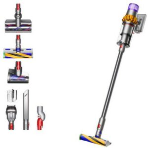 Dyson V15 Detect Absolute Stielsauger nickel satin gelb/glanz nickel