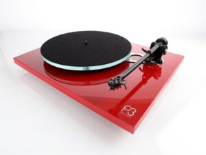 Rega Planar 3 + Elys System Plattenspieler rot