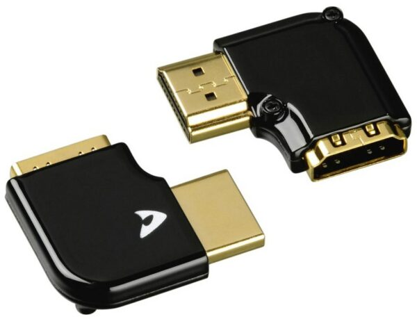 AVinity Highspeed HDMI Winkeladapter Set HDMI-Winkeladapter schwarz