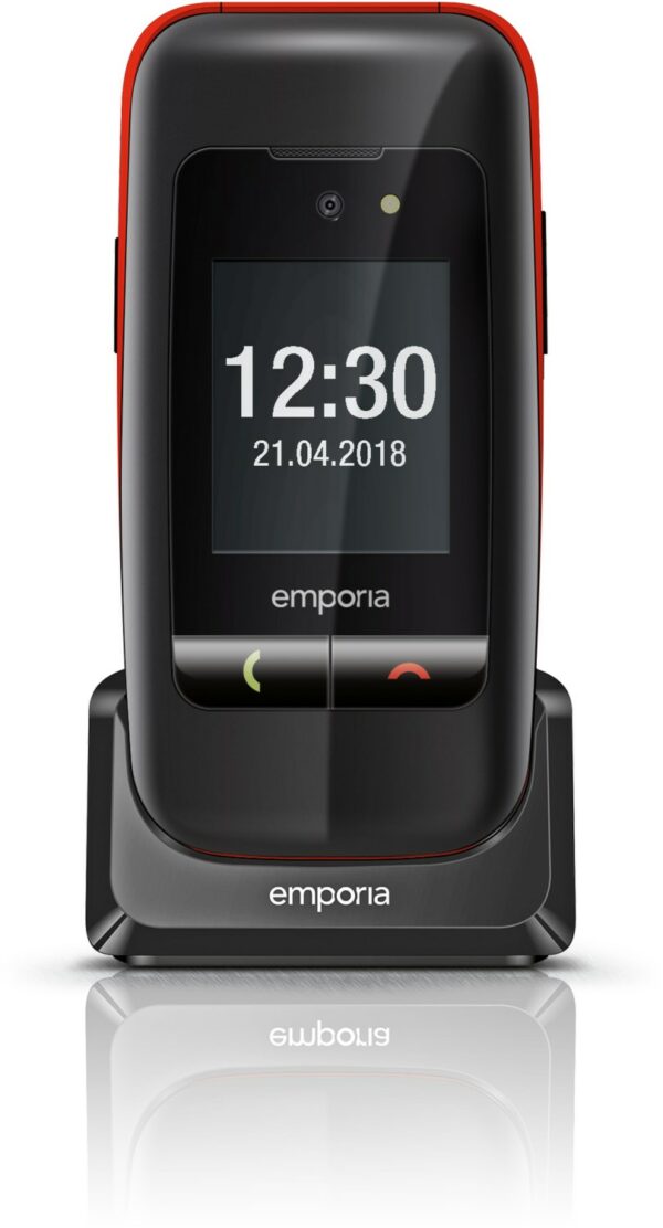 Emporia One Seniorenhandy schwarz/rot