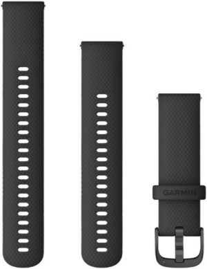 Garmin QuickChange Silikonarmband (22mm) für vivoactive 4 schwarz/schiefergrau