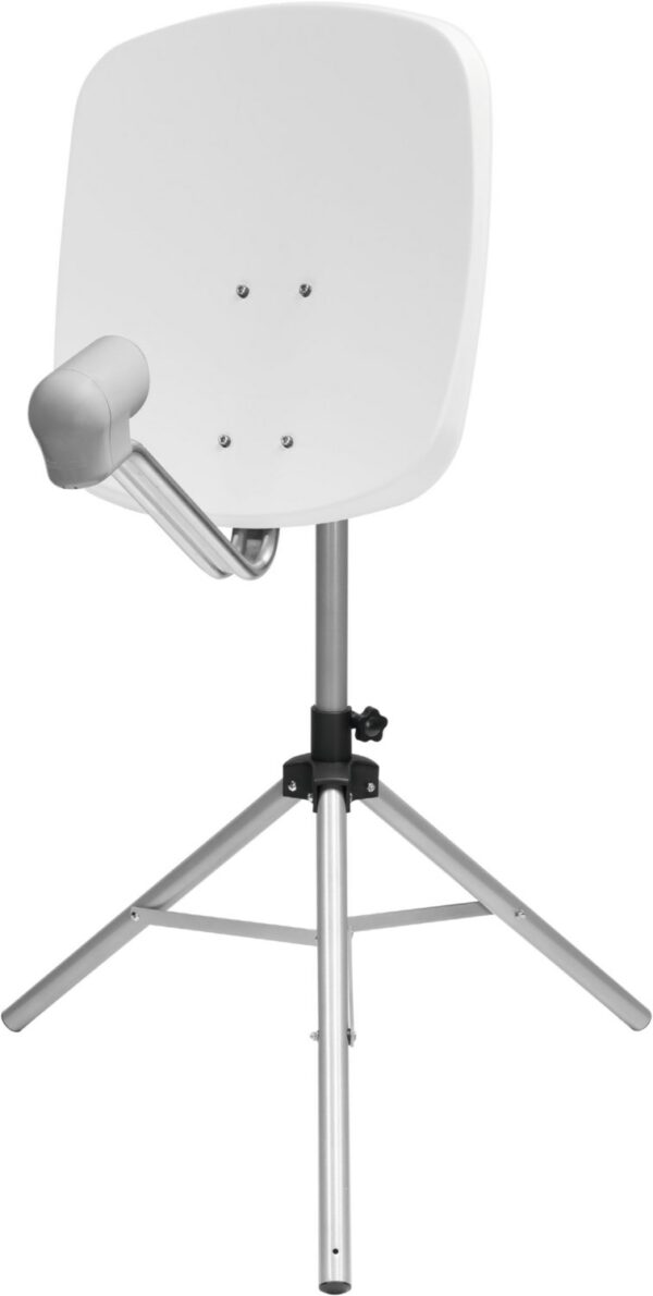 Technisat SATMAN 45 Camping-Komplettset Satellitenantenne polarweiß