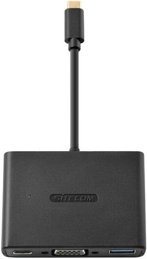 Sitecom USB-C > USB+VGA+USB-C