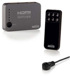 Marmitek Connect 350 UHD HDMI-Verteiler anthrazit