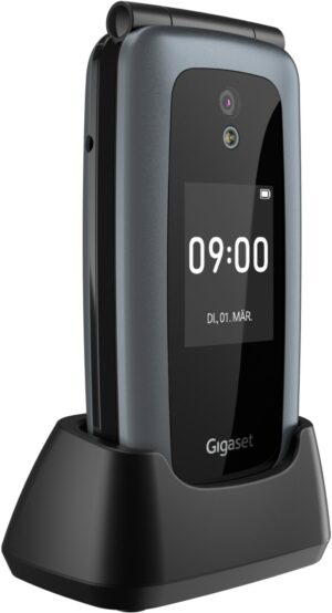 Gigaset GL7 Seniorenhandy titan/silber