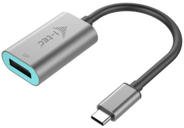 i-tec USB-C Metal DisplayPort 4K Adapter space gray