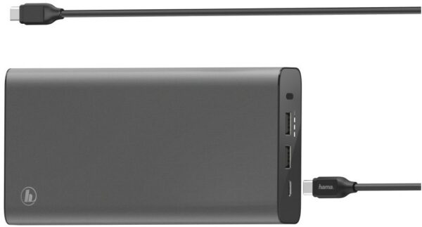 Hama USB-C-Power-Pack (26.800mAh) anthrazit