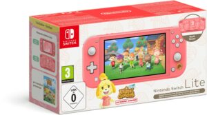 Nintendo Switch Lite Konsole Animal Crossing Isabelle Aloha Edition