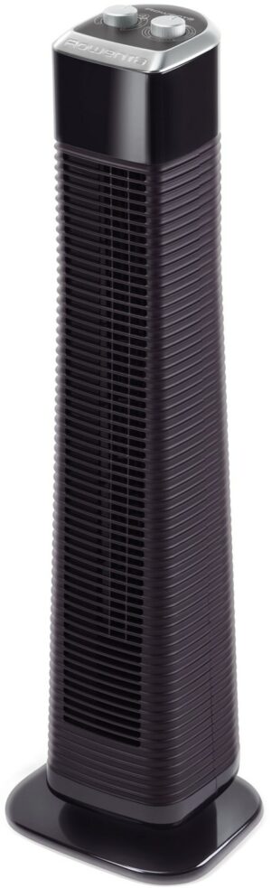 Rowenta VU 6140 Classic Tower Turmventilator schwarz/silber