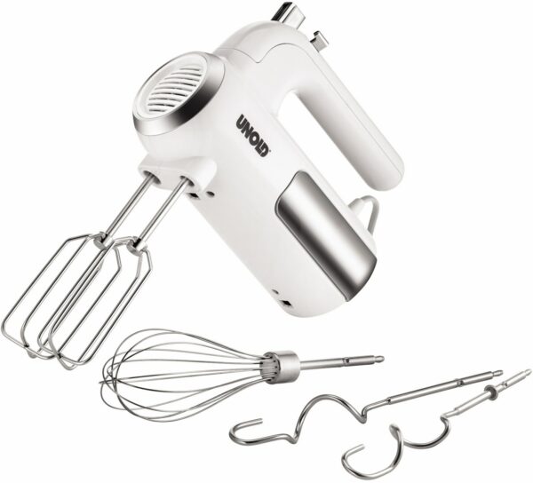 Unold Handmixer 3 in 1 weiß/chrom