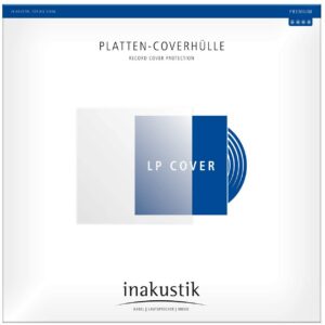 in-akustik Platten-Coverhüllen (50er Set) LP-Coverhülle transparent