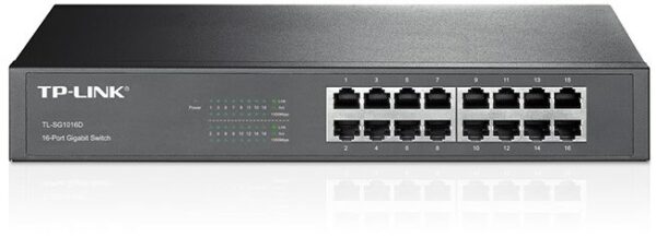 TP-Link TL-SG1016D 16-Port Gigabit Ethernet Switch