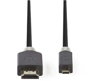 Nedis CVBW34700AT20 HDMI-Kabel (2m) anthrazit