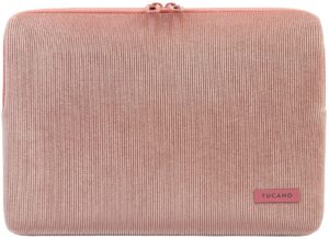 Tucano Velluto Sleeve für Notebook 12" / MacBook 13" rosa