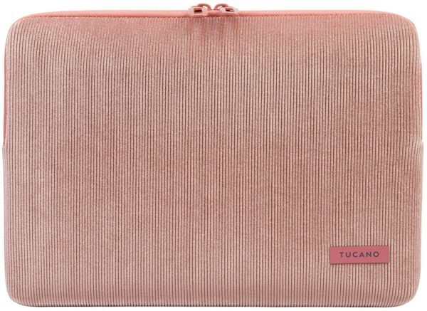 Tucano Velluto Sleeve für Notebook 12" / MacBook 13" rosa