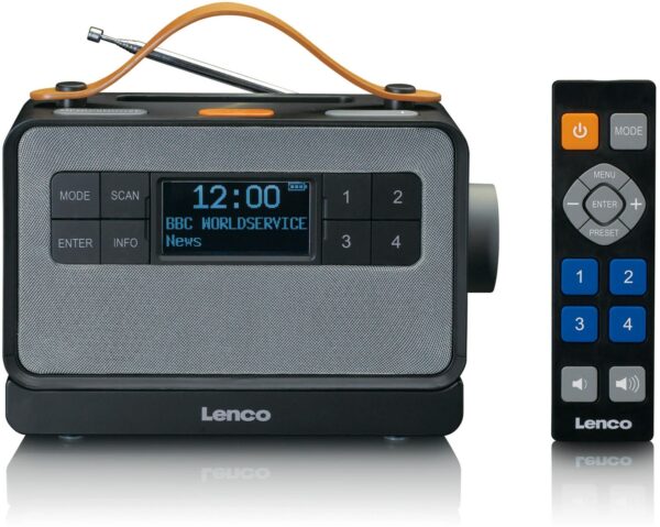 Lenco PDR-065 Kofferradio mit DAB/DAB+ schwarz