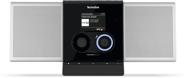 Technisat MultyRadio 600 CD IR Internetradio schwarz/silber