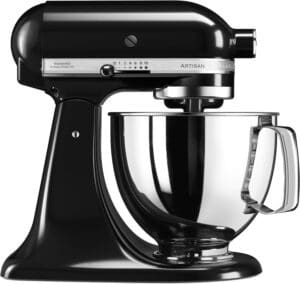 KitchenAid 5KSM125EOB Artisan Küchenmaschine onyx schwarz