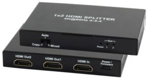 Hapena HDMI-Splitter/Verteiler Ultra HD 2x