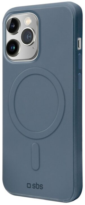 sbs Smooth Mag Cover für iPhone 14 Pro Max blau