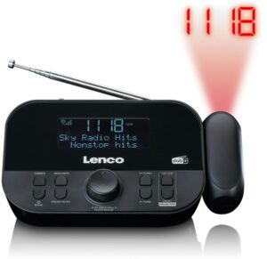 Lenco CR-615BK DAB/DAB+ Uhrenradio