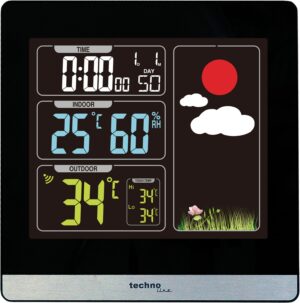 Technoline WS 6448 Wetterstation schwarz/silber