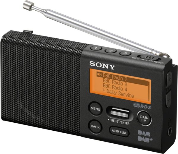 Sony XDR-P1DBPB Taschenradio schwarz