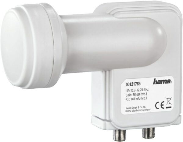 Hama Universal-Twin-LNB weiß