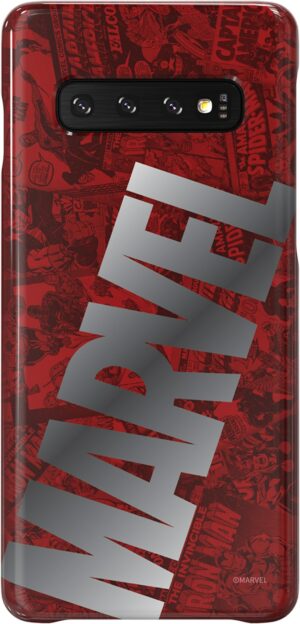 Samsung Galaxy Friends Cover Marvel's Comics/Marvel für Galaxy S10 rot