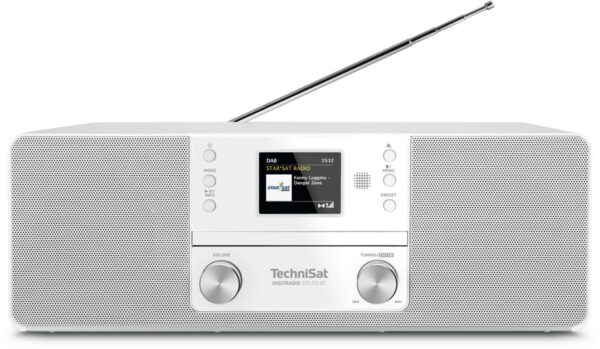 Technisat DigitRadio 370 CD BT CD/Radio-System weiß