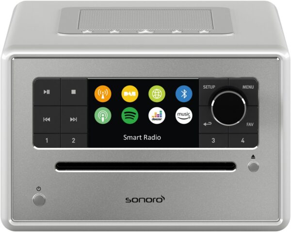 Sonoro Elite CD/Radio-System silber Hochglanz