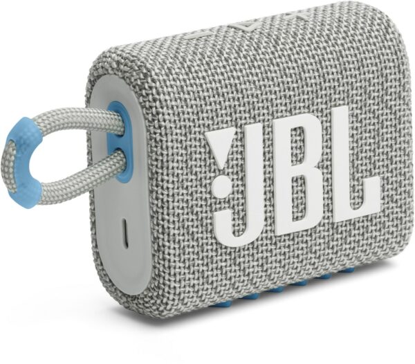 JBL Go 3 Eco Bluetooth-Lautsprecher wolkenweiß