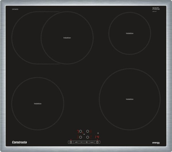 Constructa CA724255 Autark-Induktionskochfeld edelstahl