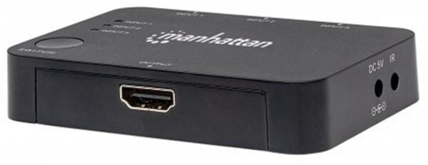 Manhattan 4K HDMI Splitter 1x Bu. > 3x Bu. schwarz