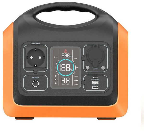 Hyrican Powerstation UPP-600 schwarz/orange