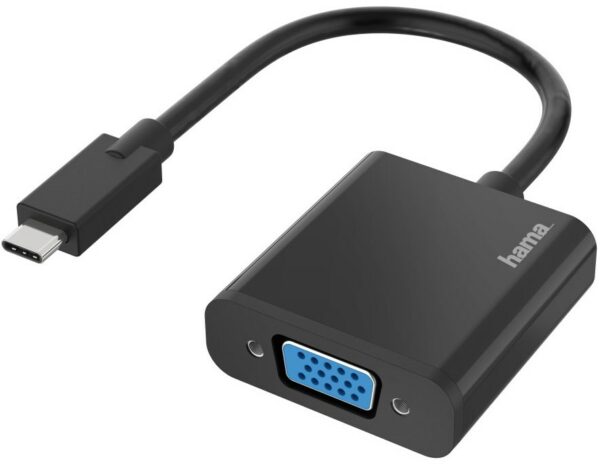 Hama Video-Adapter USB-C-Stecker>VGA-Buchse schwarz