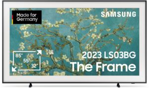 Samsung GQ75LS03BGU The Frame (2023) 189 cm (75") QLED-TV schwarz / G