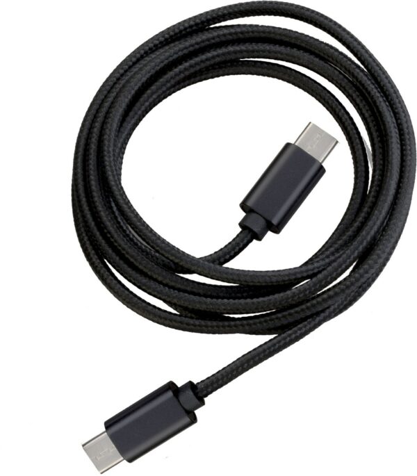 Peter Jäckel Fashion USB-C Kabel (3m) schwarz