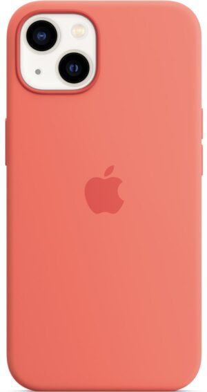 Apple Silikon Case mit MagSafe für iPhone 13 pink pomelo