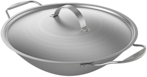 Weber Crafted Wok mit Dünsteinsatz