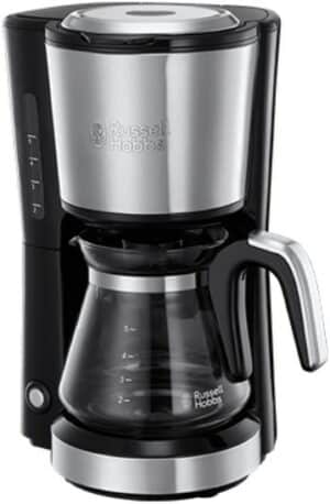 Russell Hobbs 24210-56 Compact Home Mini-Glas-Kaffeemaschine edelstahl/schwarz