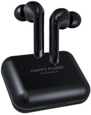 Happy Plugs Air 1 Plus In Ear Bluetooth-Kopfhörer schwarz