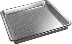 Miele DGGL 100 40 Garbehälter gelocht Herd/Backofen-Zubehör edelstahl