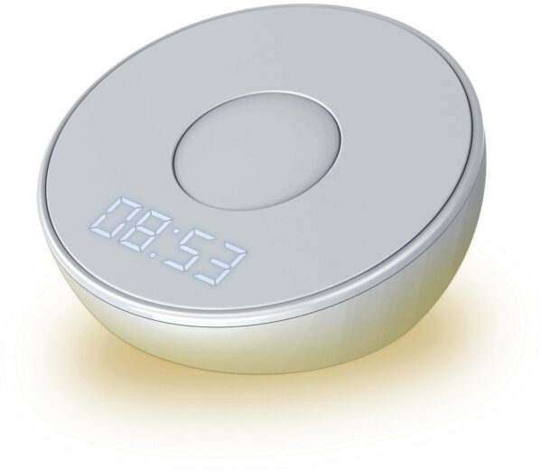 XLayer Wireless Charging Clock Light anthrazit